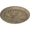 Ekena Millwork Washington Ceiling Medallion (Fits Canopies up to 2 7/8"), 17 1/8"OD x 1 1/2"P, Gobi Desert Crackle CM17WAGDC - alternate 3